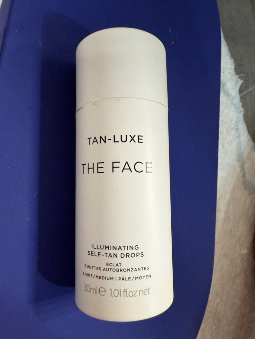 Tan Luxe face drops